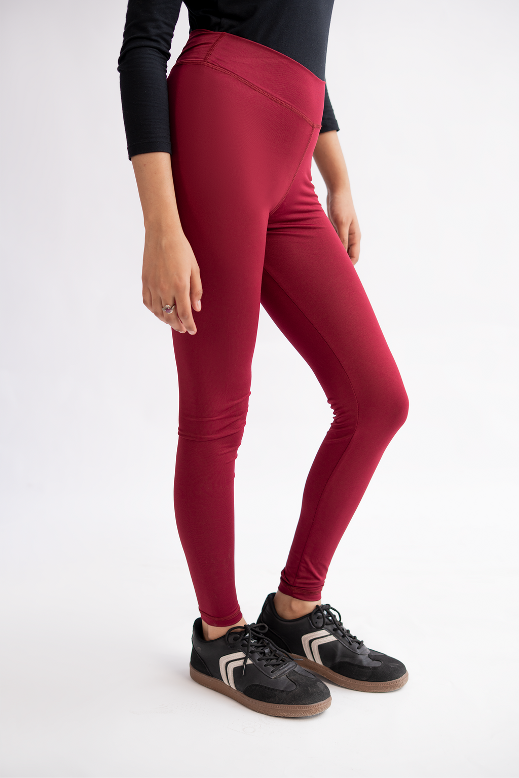 LB-Stylish Premium Slim Fit Burgundy Tights E9