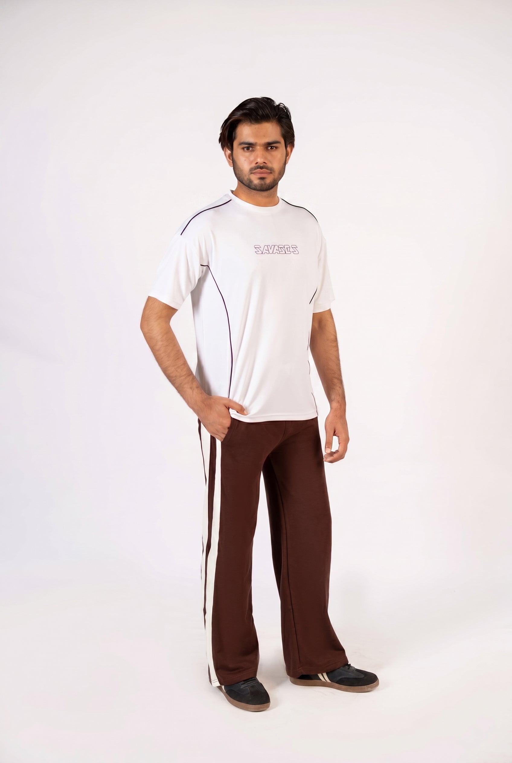 Savage Performance Mesh T-Shirt – White T1