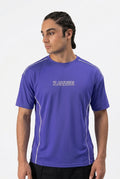Purple Savage Graphic T-Shirt T7