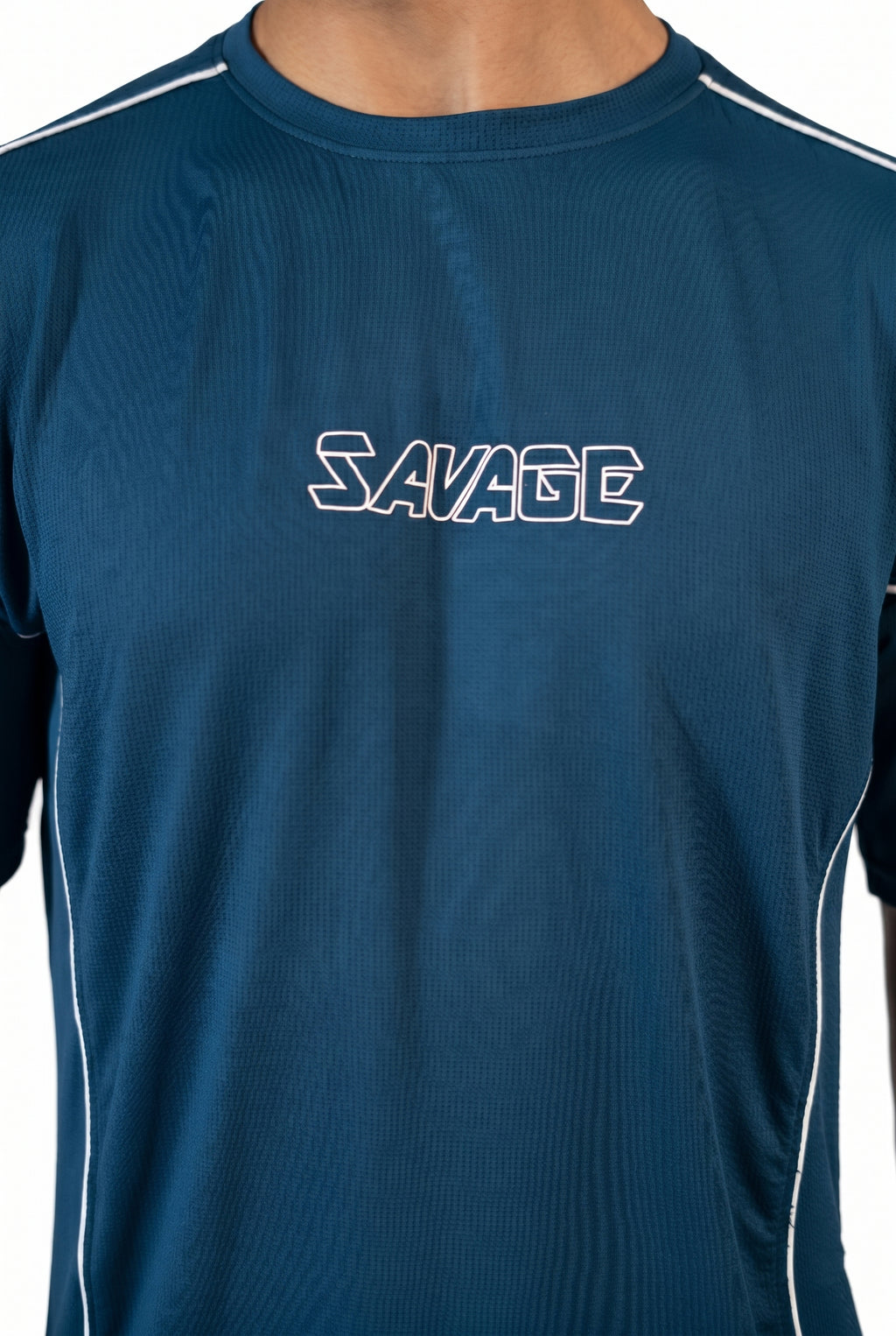 Savage Performance Mesh T-Shirt – Teal T2