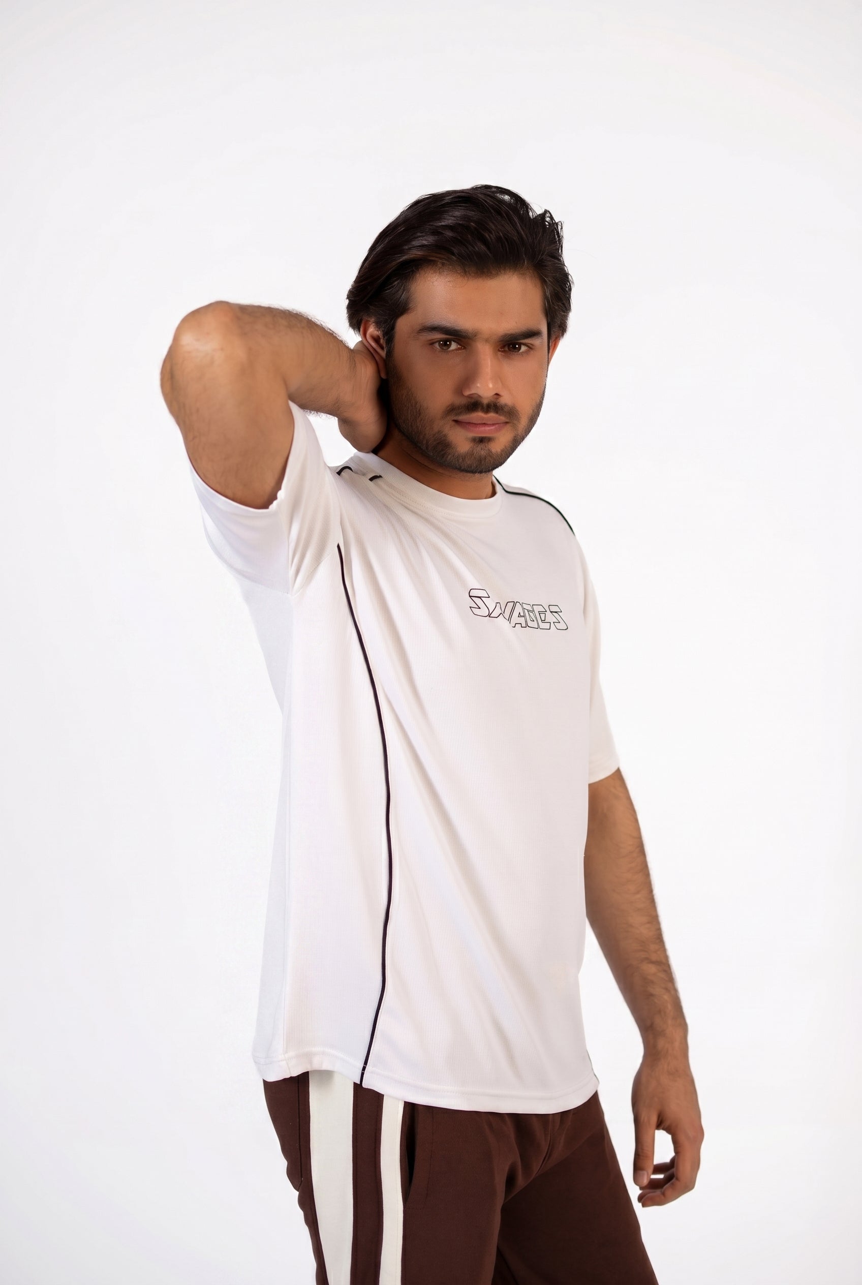 Savage Performance Mesh T-Shirt – White T1