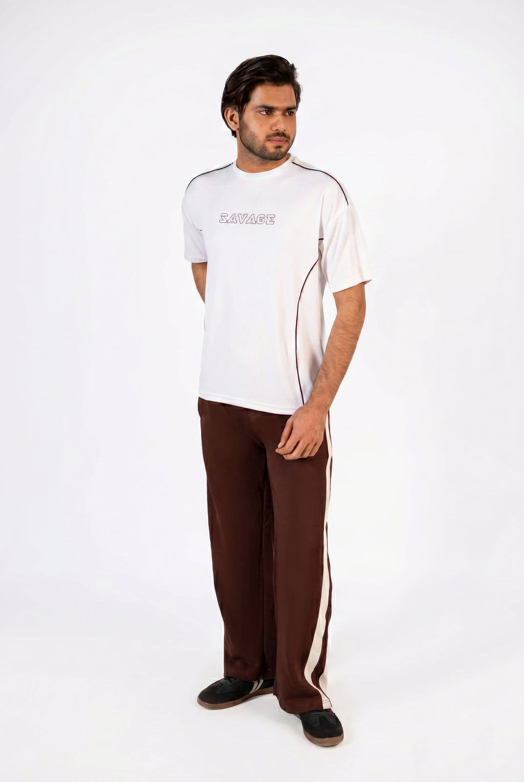 Savage Performance Mesh T-Shirt – White T1