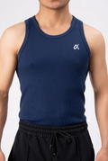 Essential Dark Blue Tank Top – A4