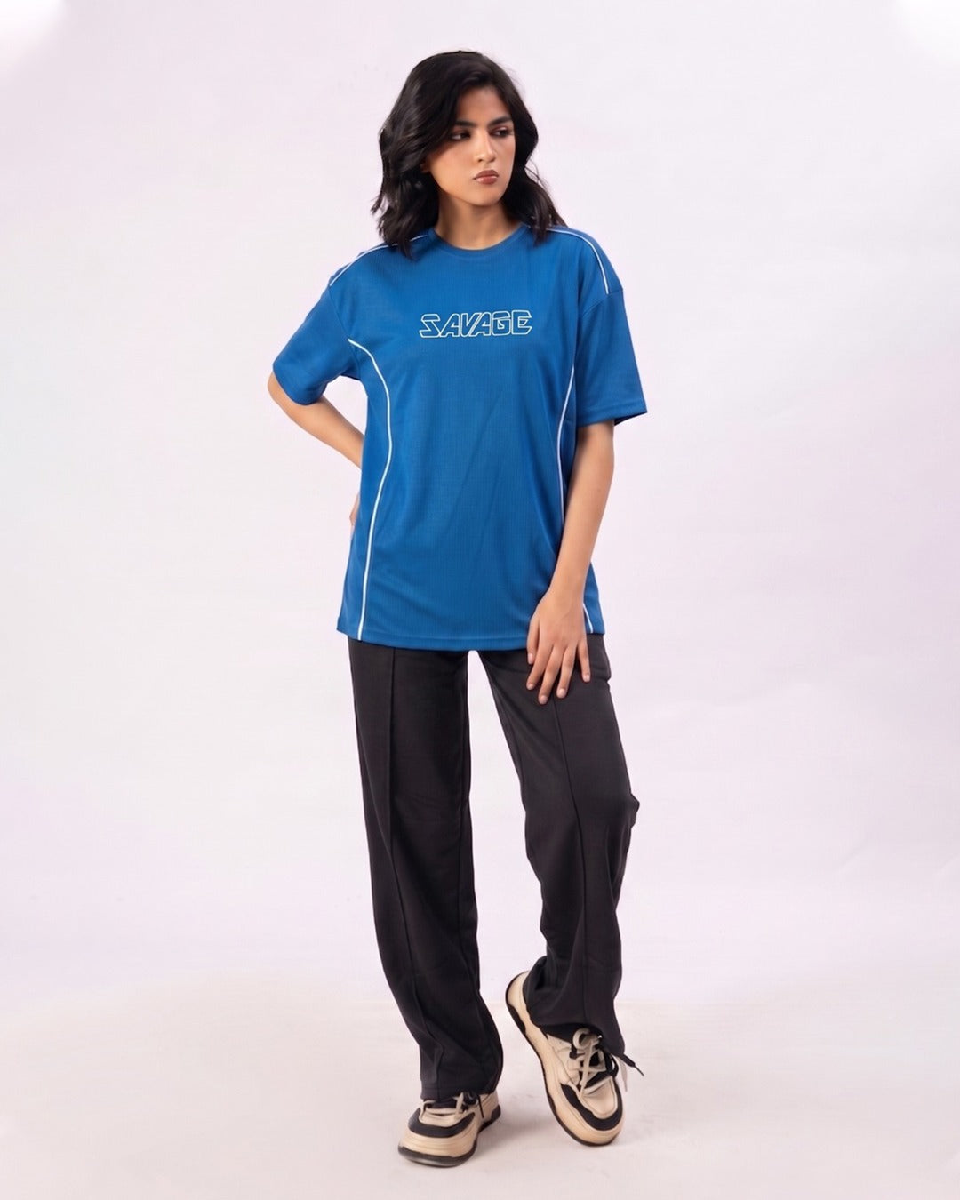 Electric Blue SAVAGES Sport Tee S9